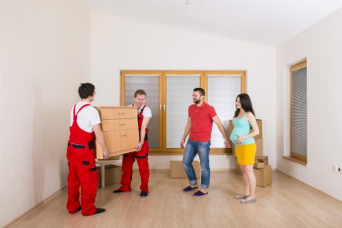 Local removal team planning a move in Brent