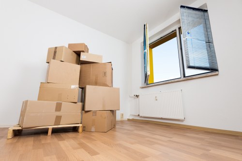 Commercial moving support for a Brent office relocation