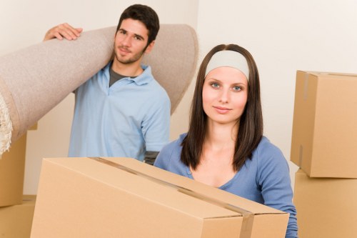 Local business relocation support with a removals van in Brent