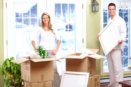 Local removals van supporting a house or flat move in Brent